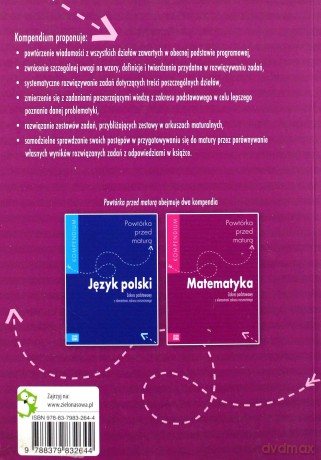 Powtórka przed maturą. Matematyka [KSIĄŻKA]