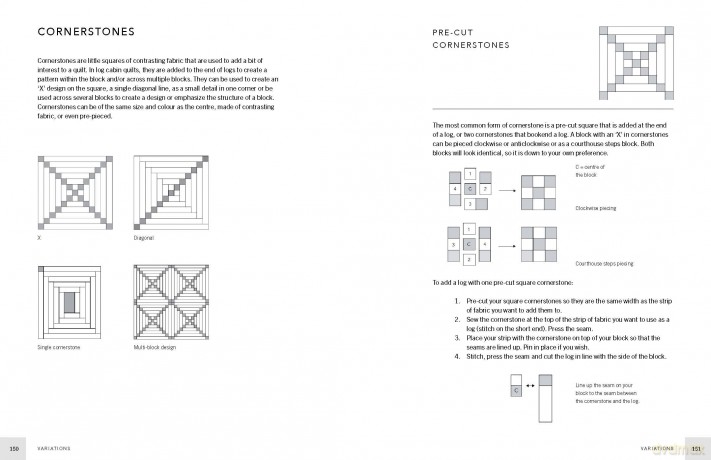 Log Cabin Quilt Blocks: 100 colour and pattern variations - Catherine-Marie Longtin [KSIĄŻKA]