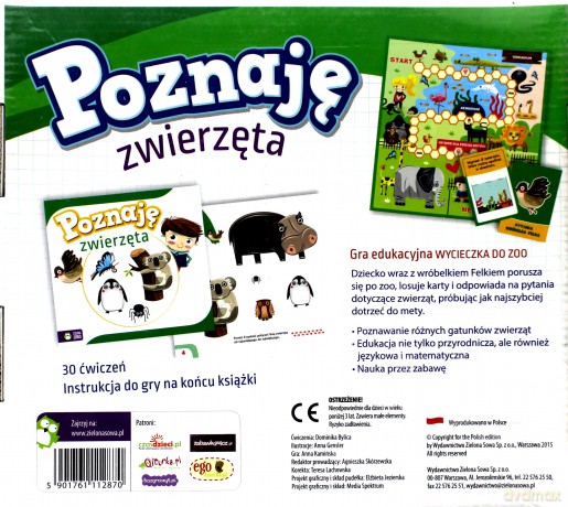 Poznaję zwierzęta [KSIĄŻKA]