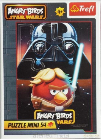 TREFL 54 mini Angry Birds Star Wars 1 [PUZZLE]