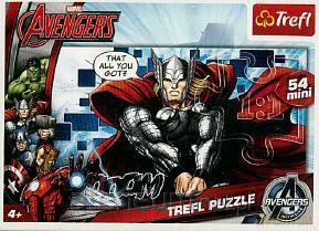 TREFL 54 mini Drużyna Avengers 1 [PUZZLE]