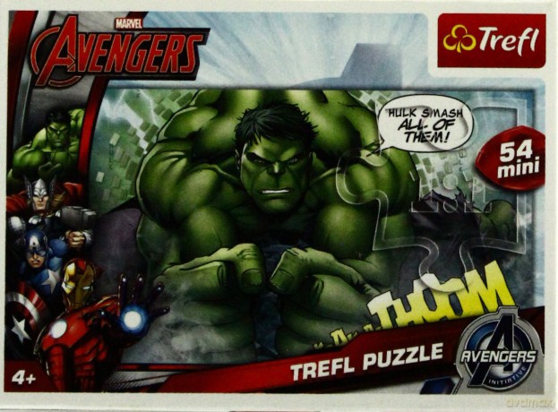 TREFL 54 mini Drużyna Avengers 2 [PUZZLE]