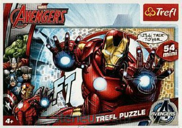 TREFL 54 mini Drużyna Avengers 3 [PUZZLE]