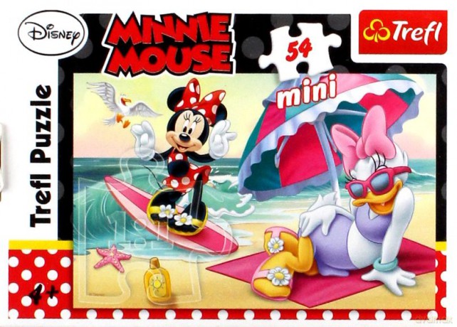 TREFL 54 mini Minnie i Daisy 2 [PUZZLE]