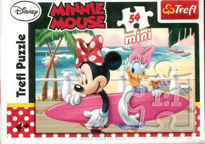 TREFL 54 mini Minnie i Daisy 3 [PUZZLE]