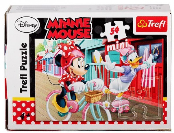 TREFL 54 mini Minnie i Daisy 4 [PUZZLE]