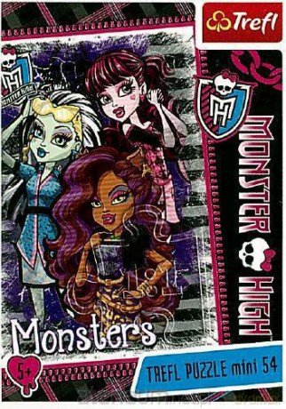 TREFL 54 mini Monster High Monsters [PUZZLE]