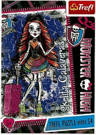 TREFL 54 mini Monster High Skelita Calaveras [PUZZLE]