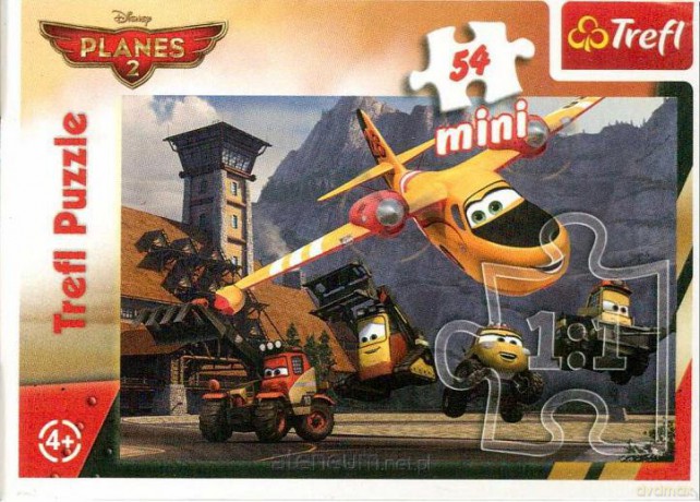 TREFL 54 mini Samoloty 2. 2 [PUZZLE]