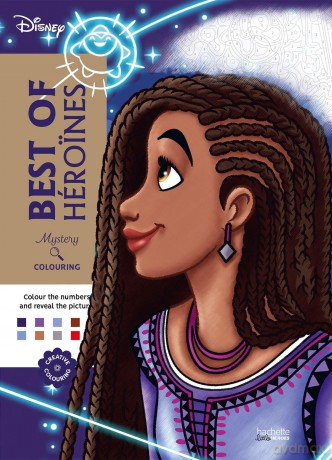 Mystery Colouring - Best of Heroines - Hachette Heroes [KSIĄŻKA]