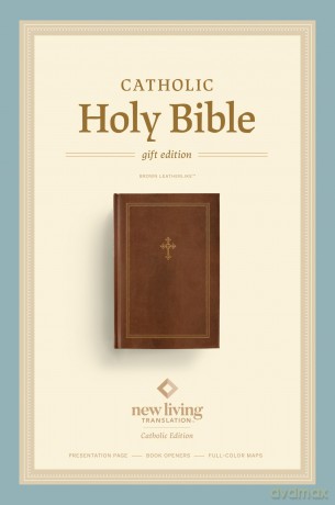 NLT Catholic Holy Bible, Gift Edition (Hardcover LeatherLike) [KSIĄŻKA]