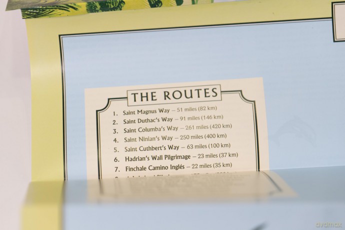 Philip's Pilgrimage Map of Britain and Ireland: Spiritual Journeys and Walking in Nature (Philip's Sheet Maps) - Philip's Maps [KSIĄŻKA]