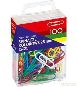 Spinacze kolorowe (100szt)