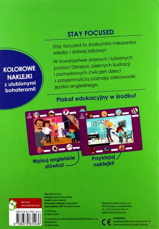 Stay Focused część 2 - Disney English [KSIĄŻKA]