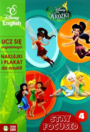 Stay Focused część 4 - Disney English [KSIĄŻKA]