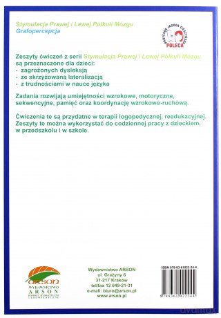 Stymulacja prawej i lewej półkuli 4 Grafopercepcja [KSIĄŻKA]