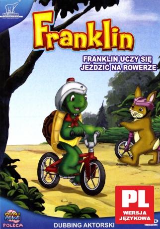 Frankln: Franklin uczy się jeździć na rowerze [DVD]