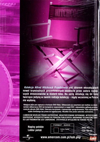 Alfred Hitchcock Przedstawia 10: Wszystkiego najlepszego / Słój / Dzień sądu / Potrzebny pracownik / Portret Jocelyn / Uporządkowany świat pana Appleby (booklet) [DVD]