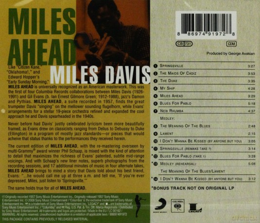 Miles Davis: Miles Ahead [CD]