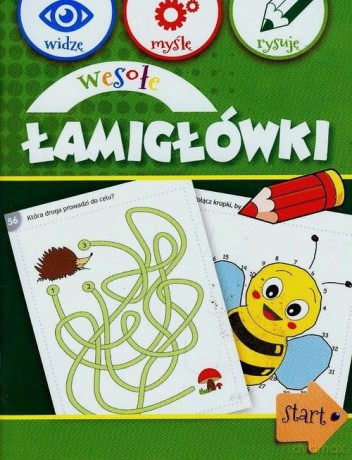 Wesołe łamigłówki [KSIĄŻKA]