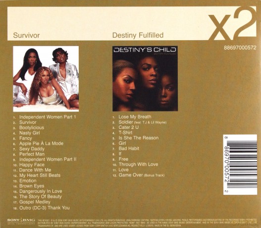 Destiny's Child: Survivor / Destiny Fulfilled [2CD]