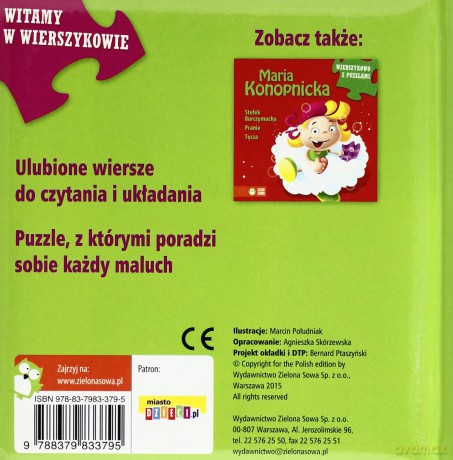 Wierszykowo z puzzlami. Stanisław Jachowicz [KSIĄŻKA]