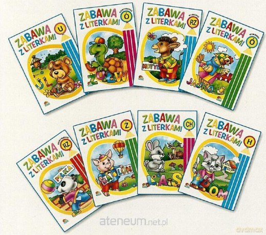 Zabawa z literkami [KSIĄŻKA]