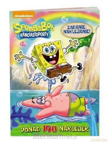 Zadanie: naklejanie! SpongeBob Kanciastoporty