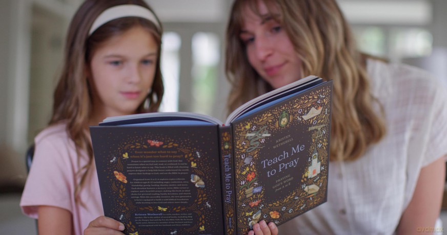 Teach Me to Pray: Praying God's Word from A to Z - Kristen Wetherell [KSIĄŻKA]