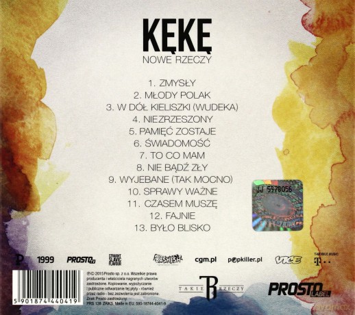 Kękę: Nowe rzeczy [CD]