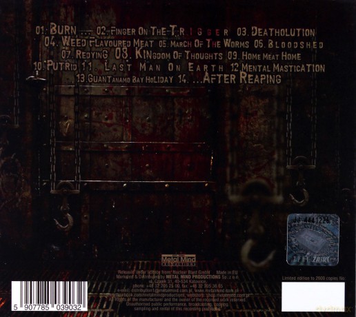 Hackeneyed: Burn after reaping [CD]