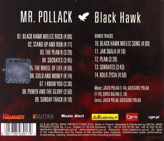 Mr. Pollack: Black Hawk [CD]