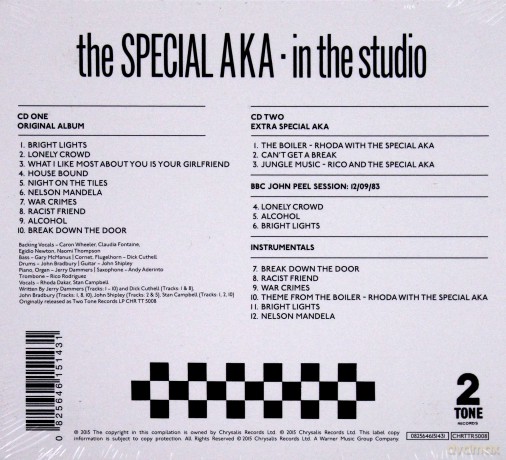 The Specials: In The Studio [2CD]