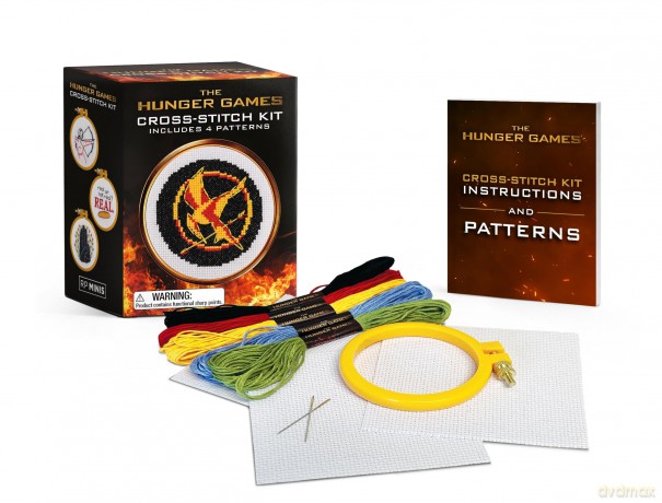 The Hunger Games Cross-Stitch Kit: Includes 4 Patterns [KSIĄŻKA]