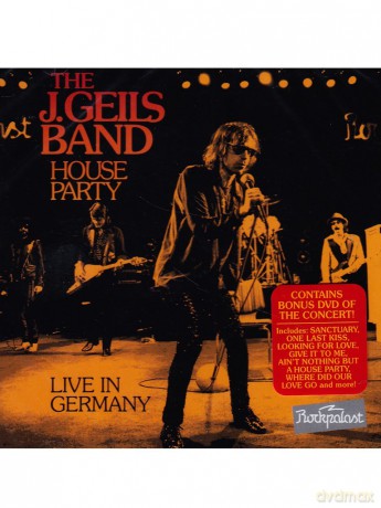 The J. Gelis Band: Live In germany [CD]+[DVD]