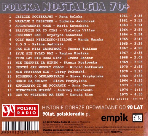 Polska Nostalgia audycja 2 [CD]