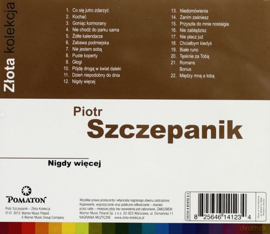 Piotr Szczepanik: Złota Kolekcja [CD]