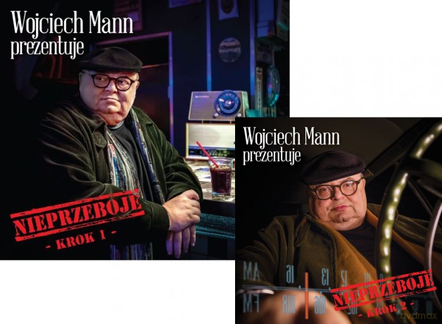 Wojciech Mann prezentuje: Nieprzeboje - Krok 1+2 Pakiet [4CD]