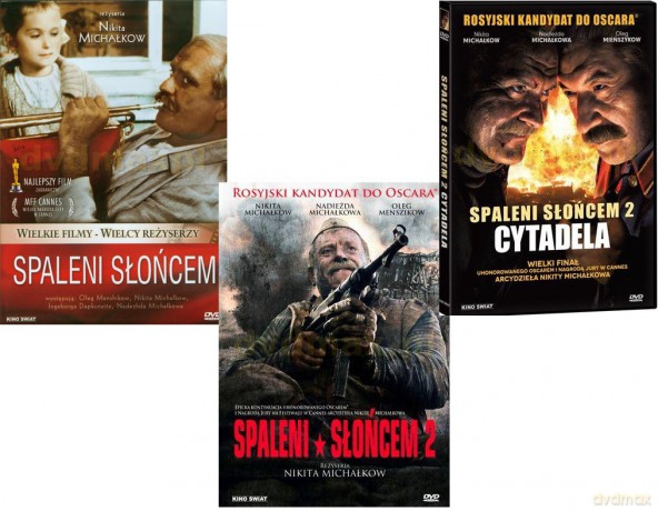 Spaleni słońcem 1 / Spaleni słońcem 2 / Spaleni Słońcem: Cytadela Pakiet [3DVD]