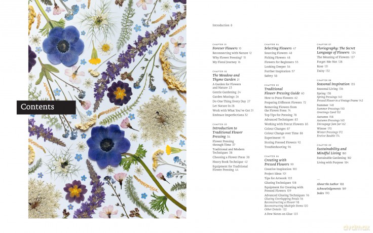The Pressed Flower Handbook: Simple Methods for Connecting with Nature and Preserving the Beauty of the Garden through the Seasons - Grow, Gather, Press, Create - Sarah Holland [KSIĄŻKA]