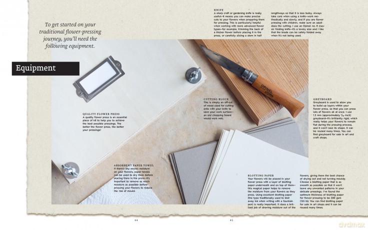 The Pressed Flower Handbook: Simple Methods for Connecting with Nature and Preserving the Beauty of the Garden through the Seasons - Grow, Gather, Press, Create - Sarah Holland [KSIĄŻKA]