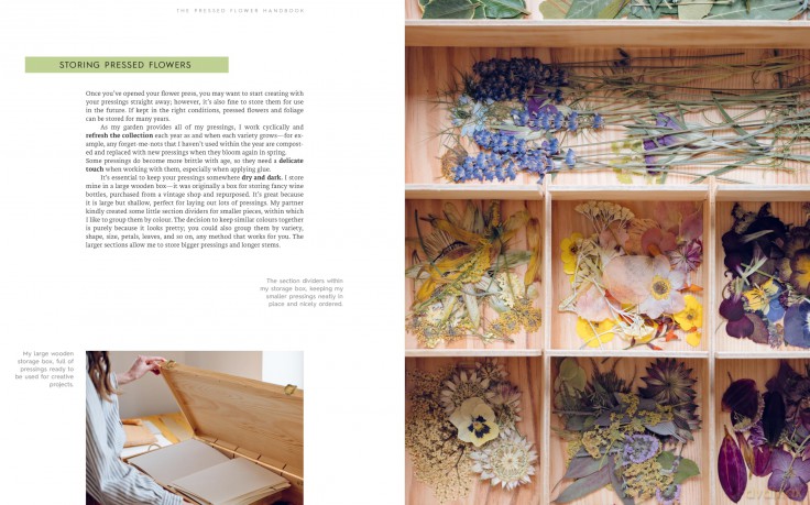 The Pressed Flower Handbook: Simple Methods for Connecting with Nature and Preserving the Beauty of the Garden through the Seasons - Grow, Gather, Press, Create - Sarah Holland [KSIĄŻKA]