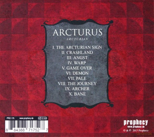 Arcturus: Arcturian (digipack) [CD]