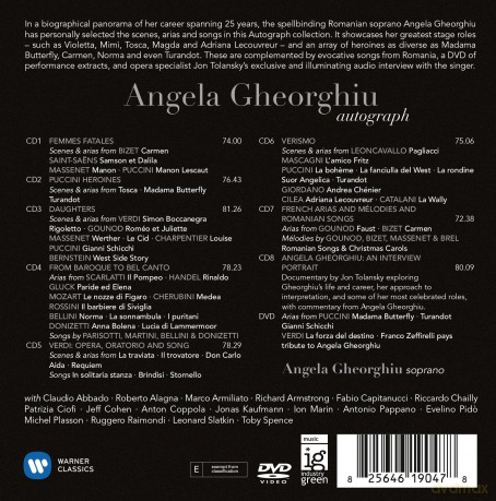 Angela Gheorghiu: Angela Gheorghiu - Autograph [8CD]+[DVD]