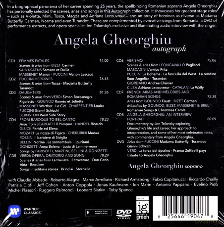 Angela Gheorghiu: Angela Gheorghiu - Autograph [8CD]+[DVD]