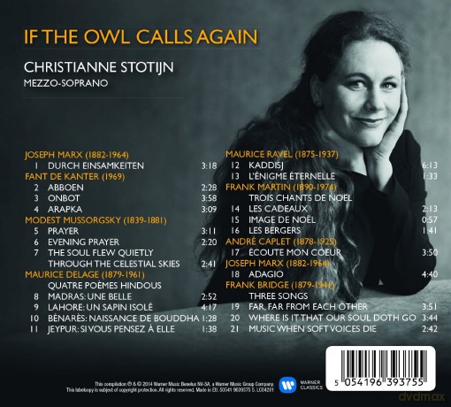 Christianne Stotijn: If The Owl Calls Again [CD]