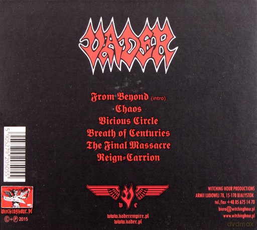 Vader: Morbid Reich (digipack) [CD]