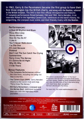 Gerry And The Pacemakers: It's Gonna Be All Right [DVD]