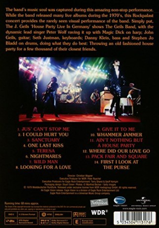 The J. Gelis Band: Live In Germany [DVD]