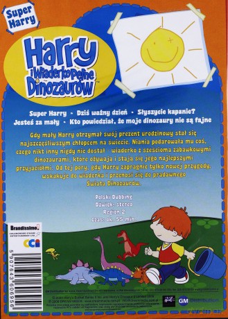 Harry i wiaderko pełne dinozaurów: Super Harry (mini mini) [DVD]